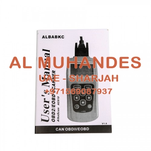 ALBABKC AC619 Auto Fault Detection Clear the Instrument Diagnostic Scan Tool