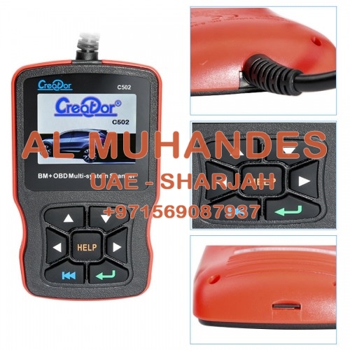 [US Ship No Tax] Creator C502 BENZ & OBDII/EOBD Multi-system Scanner