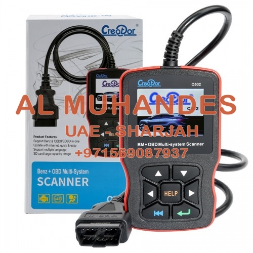 [US Ship No Tax] Creator C502 BENZ & OBDII/EOBD Multi-system Scanner