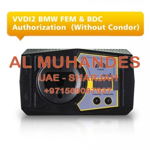 VVDI2 BMW FEM & BDC Functions Authorization Service Without Ikeycutter Condor