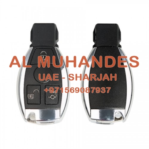 Smart Key Shell 3 Button for Mercedes Benz Assembling with VVDI BE Key Perfectly