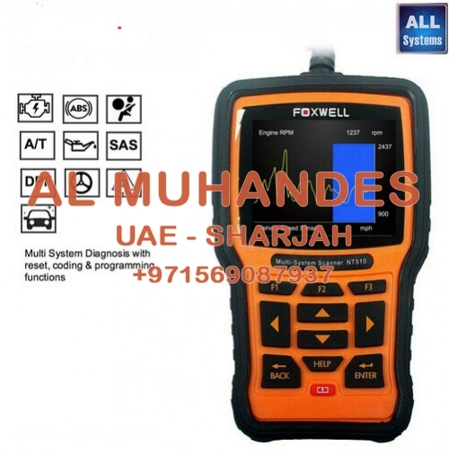 Foxwell NT510 Multi-System Scanner Support Multi-Languages