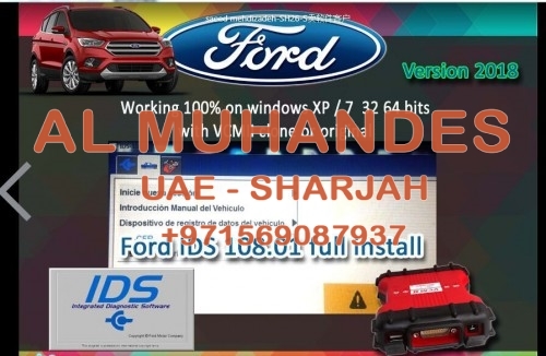 2018 Latest Ford VCM IDS V111.04 Full Software Support Multi-languages Contained in 500GB Hard Disk