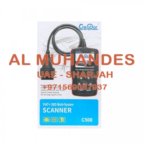 Creator C508 OBDII/EOBD Multi-System Scanner for FIAT/Alfa/Abrath/Lancia Airbag/ABS Scan Tool