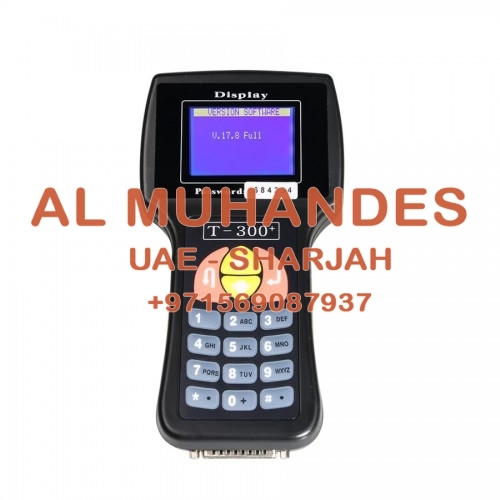 2017.17.8 Spanish Version T300 T300+ Key Programmer Black