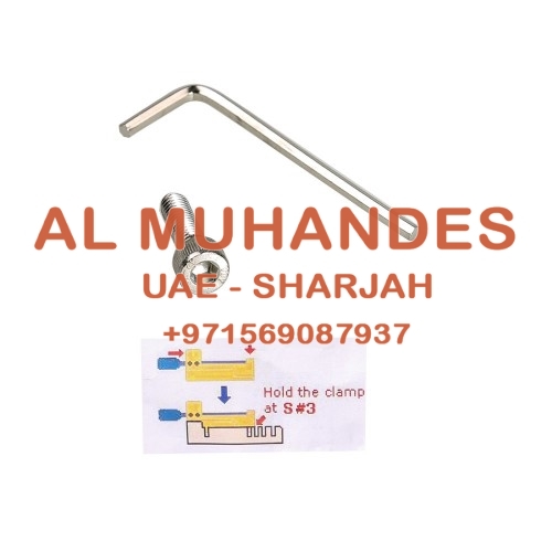 Jaguar JIG Clamp (Fixture) for Automatic V8/X6/A7/E9 Key Cutting Machine