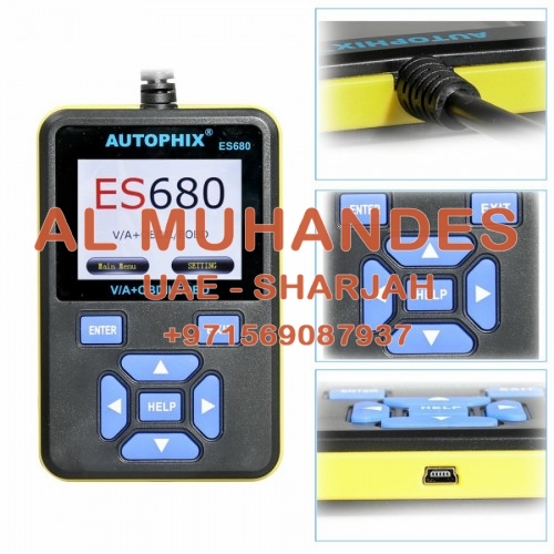 AUTOPHIX E-SCAN ES680 VAG RPO+OBD Scanner Multi Languages OBDII For VW Audi Seat Skoda Jetta Golf