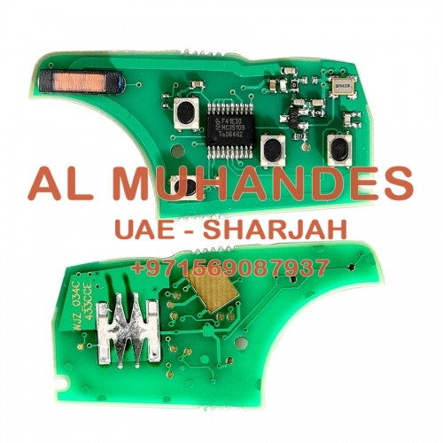 Remote Board 4 Buttons 433MHZ for Chevrolet Buick Opel