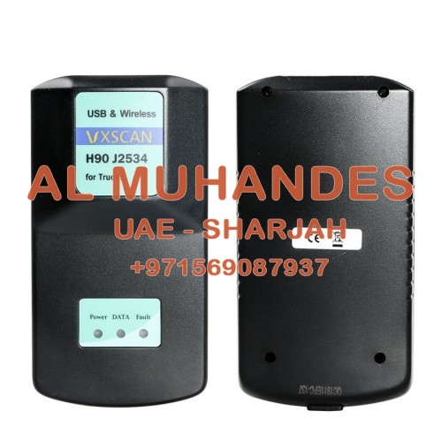 VXSCAN H90 J2534 Diesel Truck Diagnose Interface And Software With All Installers Diagnose Engines Transmissions ABS Instrument Panels