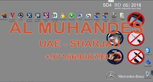 V2018.05 MB SD Connect Compact C4 Software WIN7 500GB HDD DELL D630/Panasonic CF19