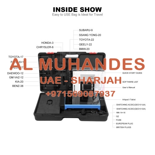 TOPDON ArtiPad I Diagnostic Tool Combination with Car ECU Coding & Programming for BENZ BMW VW AUDI Ford