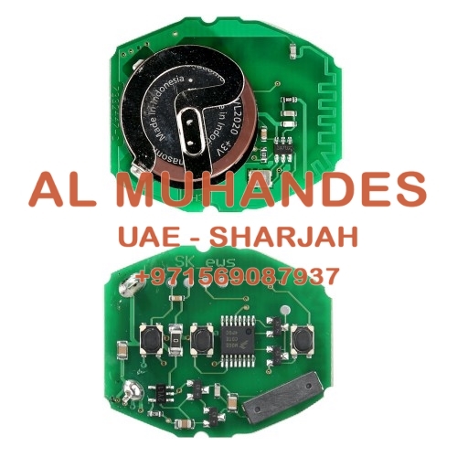 Remote Key Board 433MHZ For BMW 3 Buttons Rechargeable