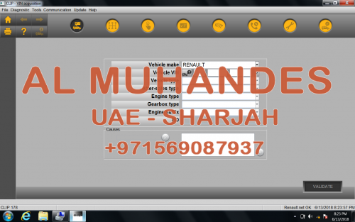 Can Clip for Renault V191 Software CD