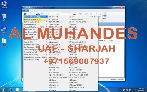 Volvo Prosis 2017.5 Parts Repair