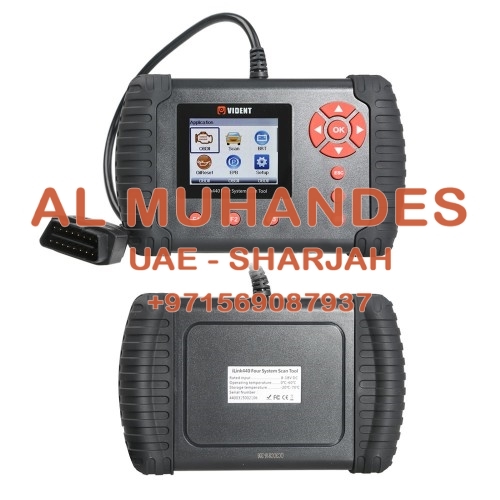 VIDENT iLink440 Four System Scan Tool Support Engine ABS Air Bag SRS EPB Reset Battery Configuration