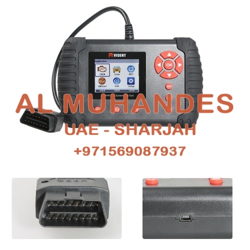 VIDENT iLink440 Four System Scan Tool Support Engine ABS Air Bag SRS EPB Reset Battery Configuration