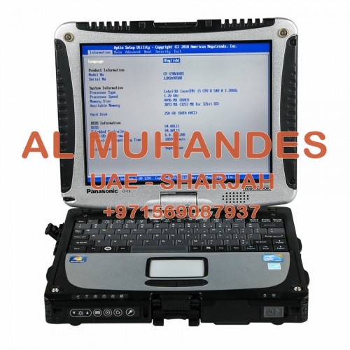 V2020.3 MB SD C5 Connect Compact 5 Star Diagnosis with SSD Plus Panasonic CF19 I5 4GB Laptop Software Installed Ready to Use