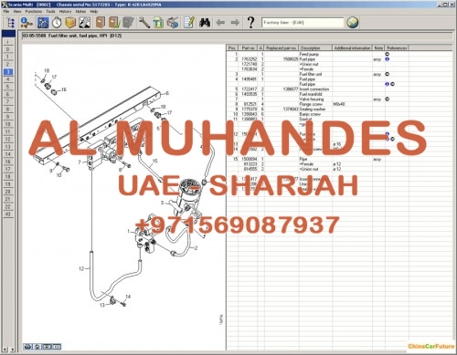 Scania Multi 2014 Spare Parts Catalog & Service Information