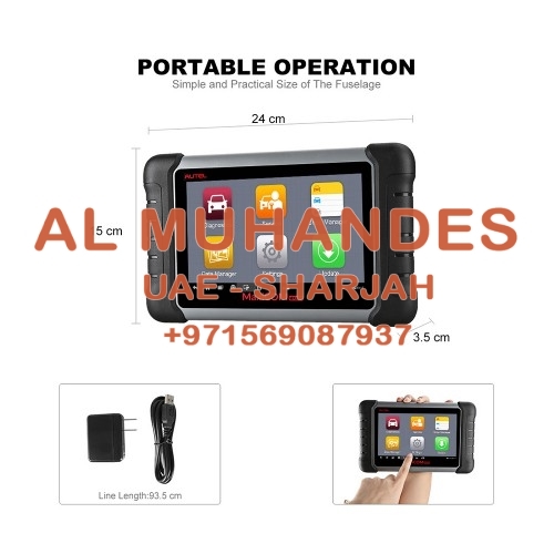 Autel MaxiCOM MK808 OBD2 Diagnostic Scan Tool with All System and Service Functions (MD802+MaxiCheck Pro)