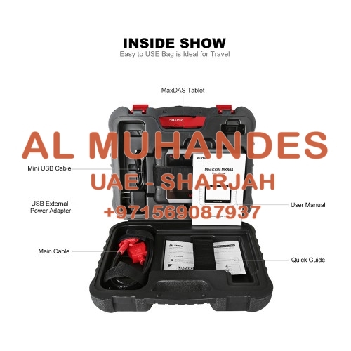 Autel MaxiCOM MK808 OBD2 Diagnostic Scan Tool with All System and Service Functions (MD802+MaxiCheck Pro)