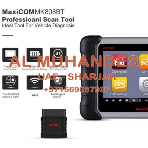 [UK Ship]Autel MaxiCOM MK808BT OBD2 Diagnostic Scan Tool ABS SRS EPB DPF BMS SAS TPMS IMMO MK808 Code Reader