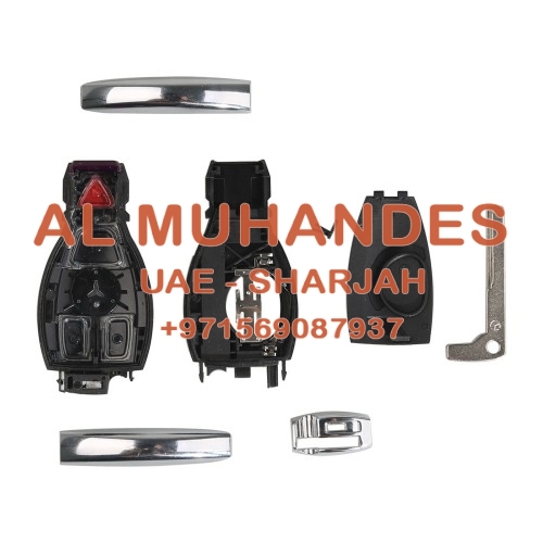 Smart Key Shell 4 Button with the Plastic for Mercedes Benz Assembling with VVDI BE Key Perfectly 5pcs/lot