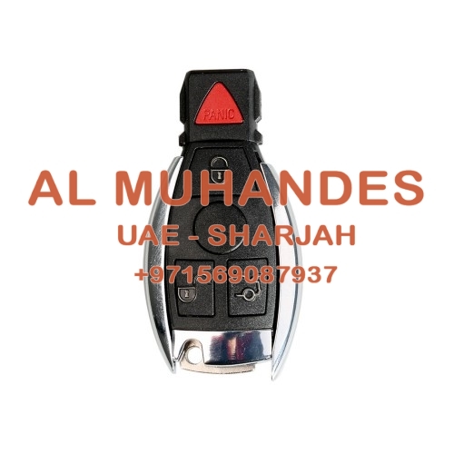 Smart Key Shell 4 Button with the Plastic for Mercedes Benz Assembling with VVDI BE Key Perfectly 5pcs/lot