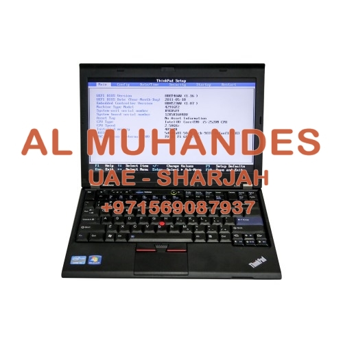 Lenovo X220 I5 CPU 1.8GHz WIFI With 4GB Memory Compatible with BENZ/BMW/Porsche/ODIS Software HDD