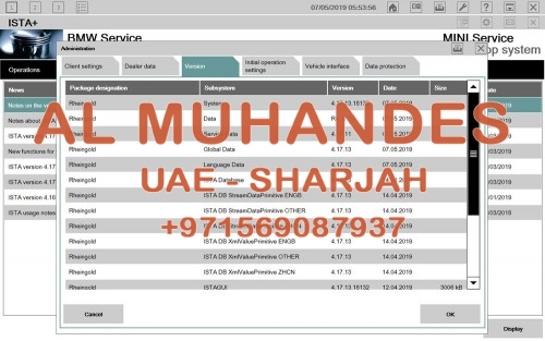 V2019.5 BMW ICOM ISTA/D 4.17 ISTA/P 3.66 500G DELL Format HDD