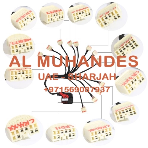 MB ECU Testing Cable Support for 12 Types