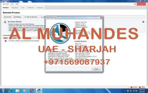 Volvo Premium Tech Tool PTT 2.7.25 for VOCOM with 1 Time Free Activation