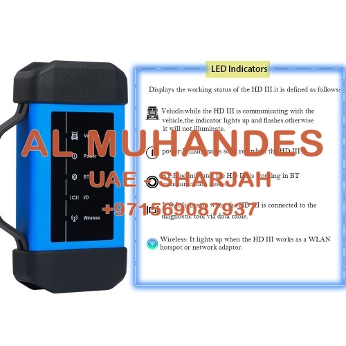 Launch X431 HD3 Ultimate Heavy Duty Truck Diagnostic Adapter for X431 V+, X431 PAD3, X431 Pro3