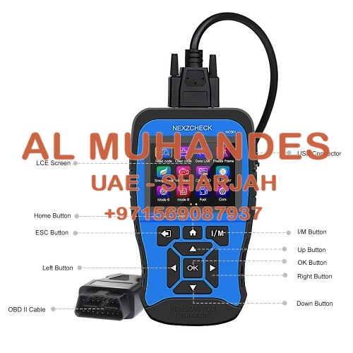 HUMZOR NexzCheck NC501 OBD2 & EOBD Scanner for Universal Vehicles