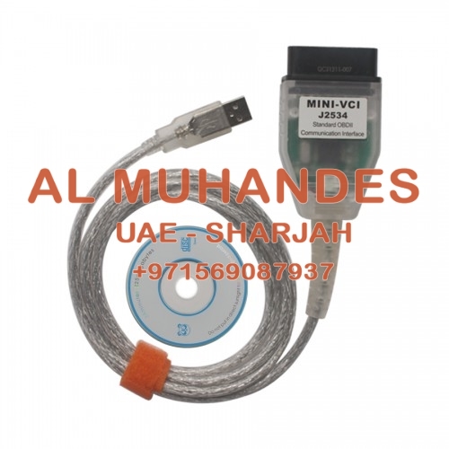 [US Ship] MINI VCI for TOYOTA V14.20.019 Single Cable Support Toyota TIS OEM Diagnostic Software