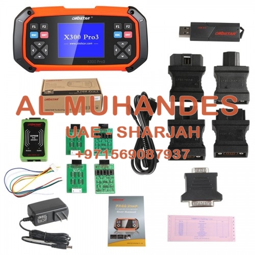 OBDSTAR X300 PRO3 Key Master Full Package Configuration Support Toyota G & H Chip All Keys Lost Free Shipping by DHL