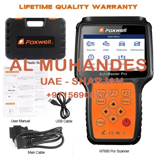 Foxwell NT680 Pro All System All Makes Scanner with Special Functions Updated Version of NT644 Pro