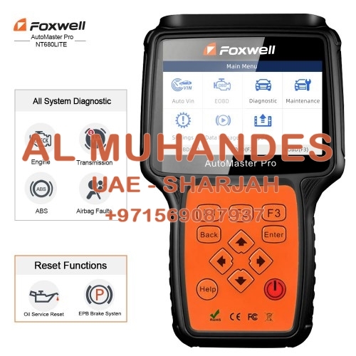 Foxwell NT680 Lite Four-System Scanner with Oil Service Reset+EPB Function