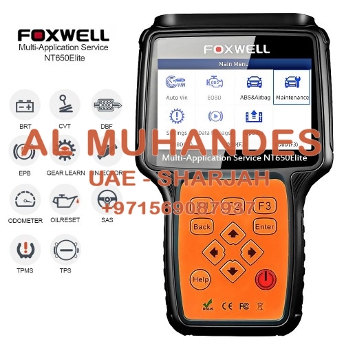 [UK Ship] Foxwell NT650 Elite All Makes Service Tool with 11 Special Function Updated Version of NT650