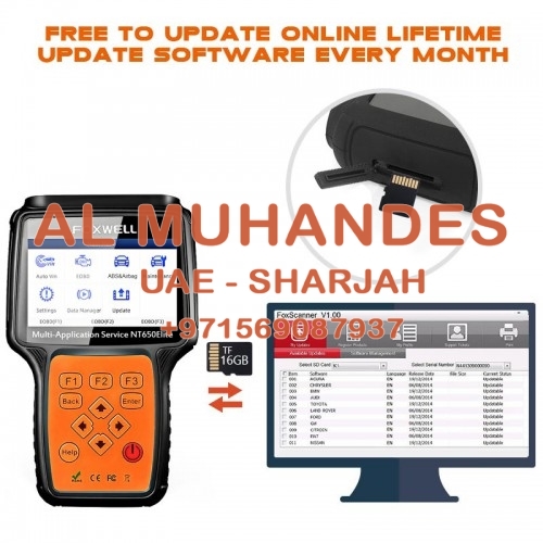 [UK Ship] Foxwell NT650 Elite All Makes Service Tool with 11 Special Function Updated Version of NT650