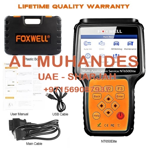 [UK Ship] Foxwell NT650 Elite All Makes Service Tool with 11 Special Function Updated Version of NT650