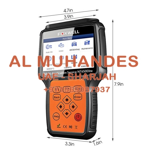 [UK Ship] Foxwell NT650 Elite All Makes Service Tool with 11 Special Function Updated Version of NT650