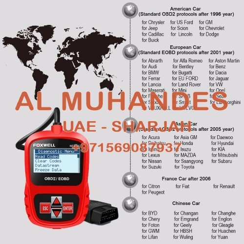 FOXWELL NT200C OBDII/EOBD Code Reader