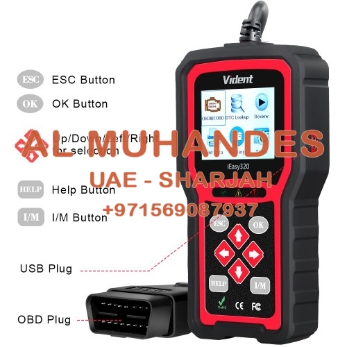 VIDENT iEasy320 OBDII/EOBD+CAN Code Reader