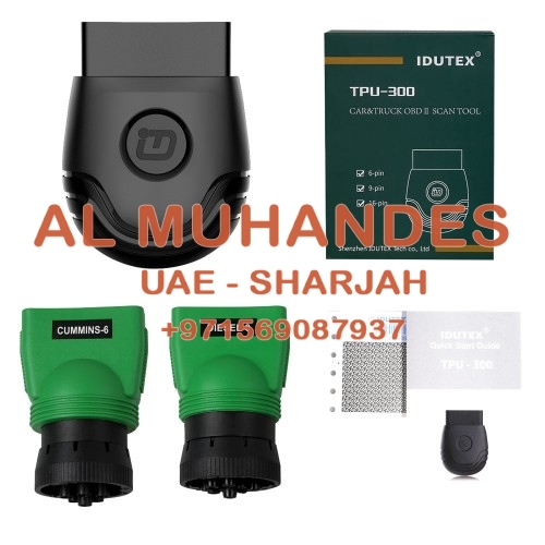 IDUTEX TPU300 Passenger Cars & Commercial Vehicle OBD2 Scanner