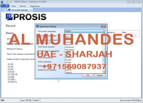 PROSIS V2019.01 Parts + Repair For Volvo Contained in 60G Hard Disk