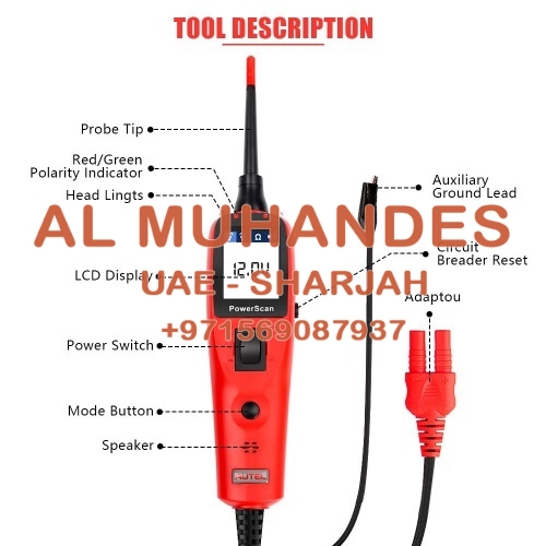 [US Ship] Autel PowerScan PS100 Electrical System Diagnosis Tool Free Shipping