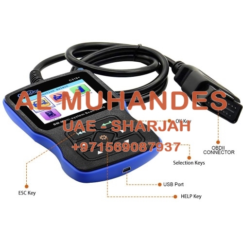[US/UK Ship] Creator C310+ Code Scanner for BMW/Mini Multi System Scan Tool V11.7 Update Online