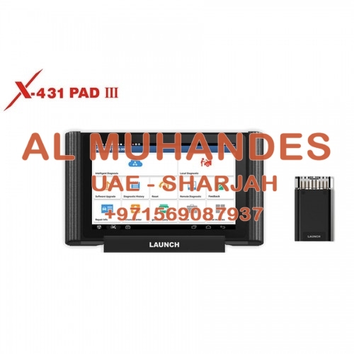 Original LAUNCH X431 PAD III PAD 3 V2.0 Full System Diagnostic Tool Support Coding and Programming Free Update Online for 3 Years