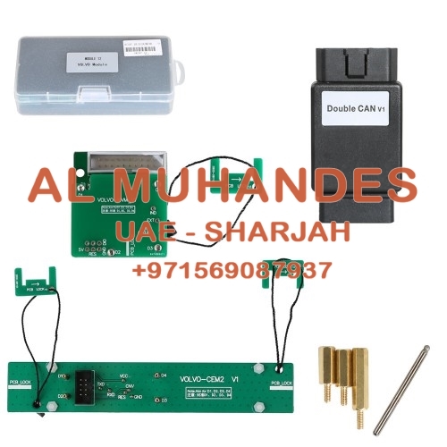 Yanhua Mini ACDP Module12 Volvo Extra Package Including CEM2 V1 and VOLVO KVM V1 Interface Board/ Double CAN Adapter and VOLVO Copper Pillar Package