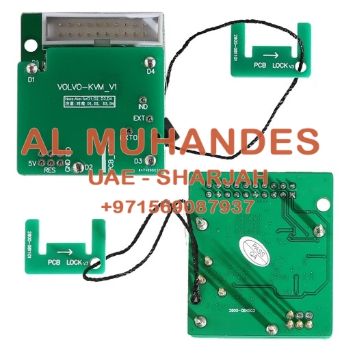 Yanhua Mini ACDP Module12 Volvo Extra Package Including CEM2 V1 and VOLVO KVM V1 Interface Board/ Double CAN Adapter and VOLVO Copper Pillar Package